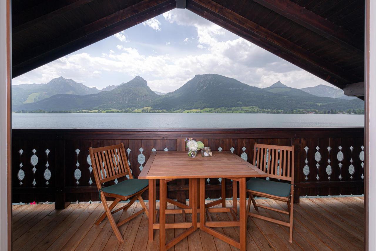 Pension Seehof Appartements Sankt Wolfgang im Salzkammergut Exterior foto