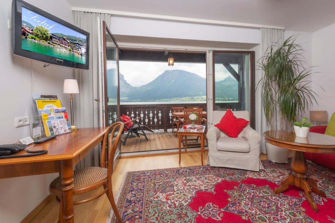 Pension Seehof Appartements Sankt Wolfgang im Salzkammergut Exterior foto